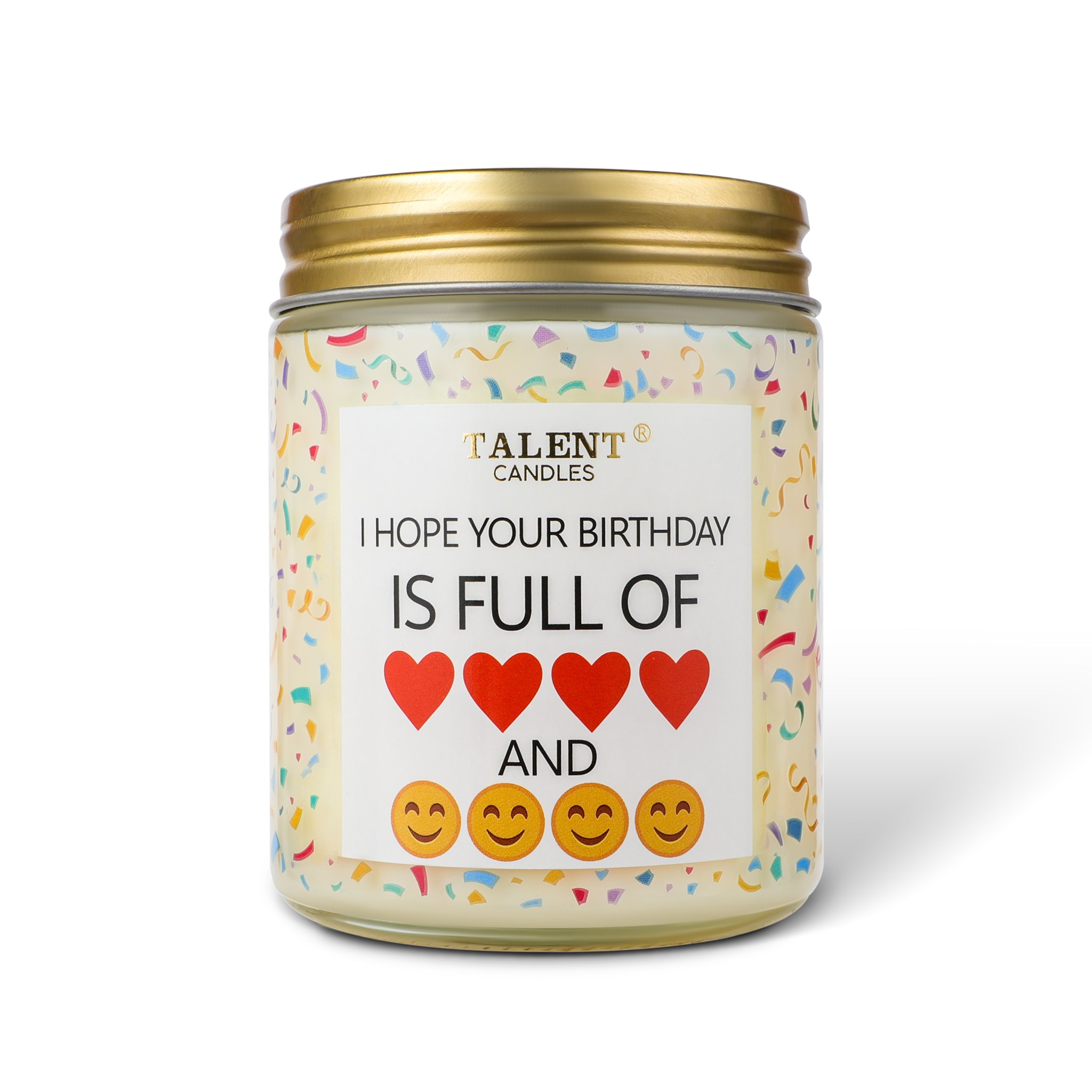 Picture of Happy Birthday Gifts | Happy Birthday Candle for Women Girls Best Friend, Birthday Gifts Ideas - Pear & White Jasmine Scented Candles